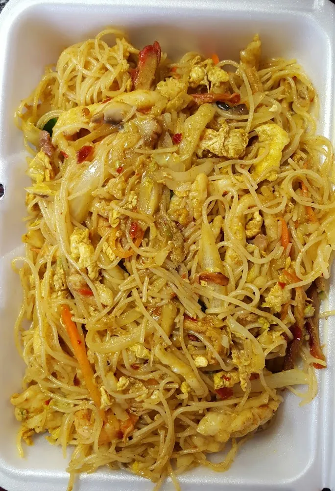 Singapore Rice Noodles Spicy
